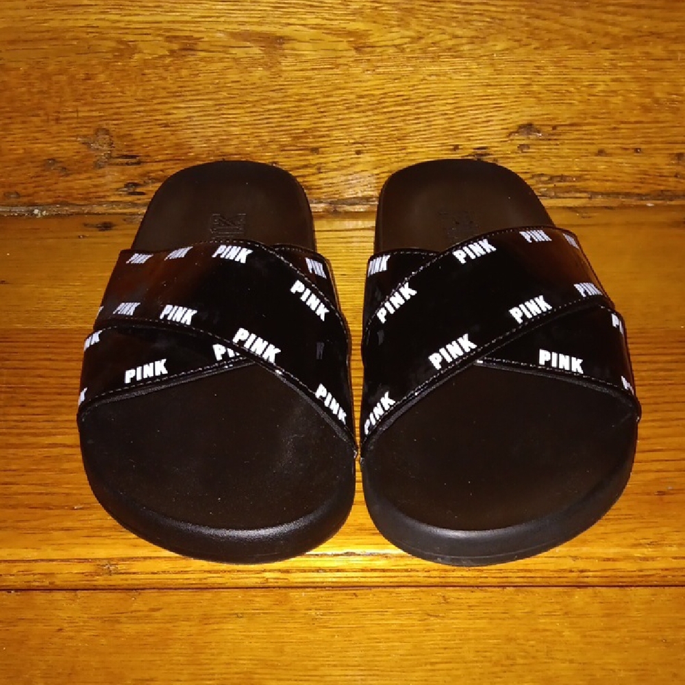 Victoria's Secret Black and White Sandals